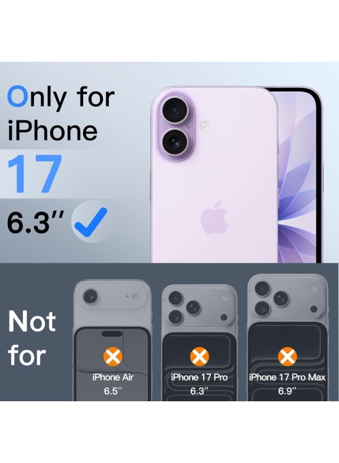 Muzz Designed for For Iphone 17 Screen Protector, 2 Pack Tempered Glass [Full Adhesive][Full Coverage] [Bubble-Free] [Anti Scratch] HD Clear High Responsive for Iphone 17 2025 - Image 2