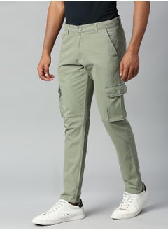 Dennis Lingo Men's Sage Tapered Fit Cargo Trousers - Practical and Versatile  - Image 2