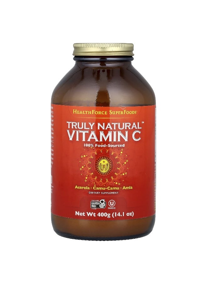 HEALTHFORCE SUPERFOODS HealthForce Superfoods, Truly Natural™ Vitamin C, 14.1 oz (400 g)  - Image 1