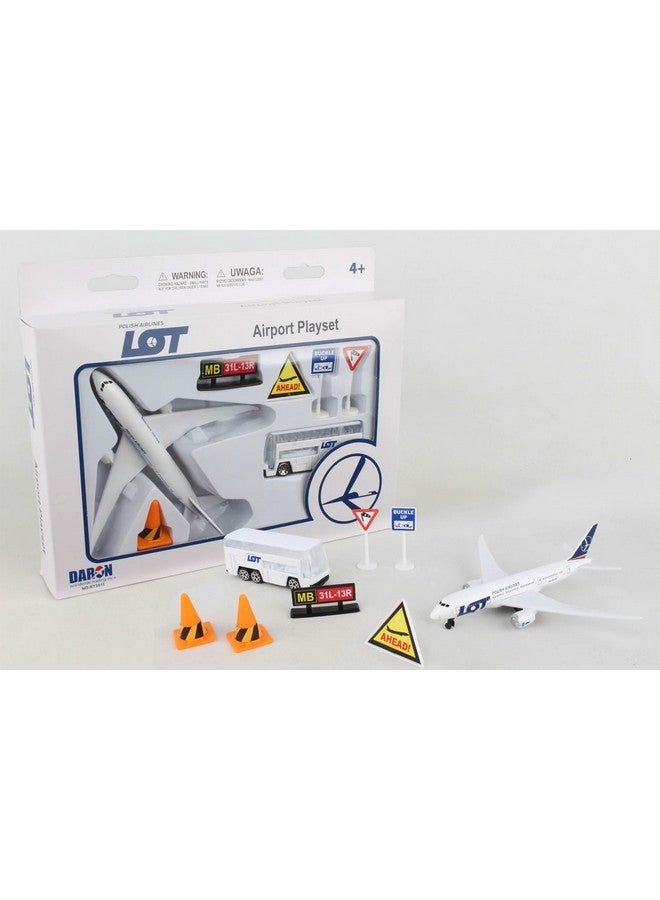 Daron LOT Polish Airport Play Set - Image 1