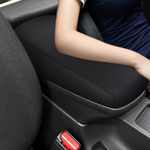 faccaibbg Center Console Cover for 2011-2016 Hyundai Elantra(Black),Fully-Wrapped Armrest Cover for Elantra 2011 2012 2013 2014 2015 2016 - Image 2