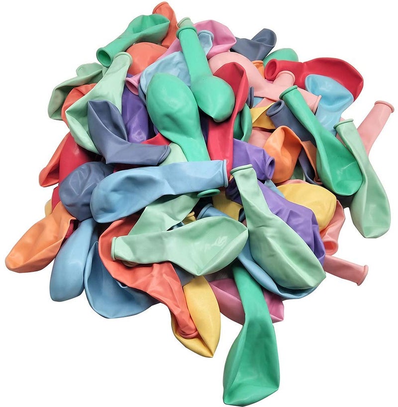 HK balloons Rubber Pack Of 100 Pastel Colour Balloons For Birthday Decoration Baby Shower Anniversary Wedding Decorations Balloons Pastel Themed Decoration Items Kit - Image 5