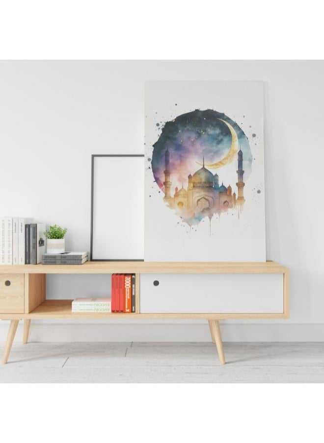 Home Gallery - The atmosphere of Ramadan Printed on canvas wall art - Image 1