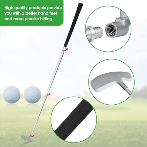 Golfupp Golf Putter Golf Putters Left or Right Handed for Beginner Youth Mini Golf Clubs Set 33 TwoWay putters with 2 Standard Double Layer Construction Golf Balls - Image 3