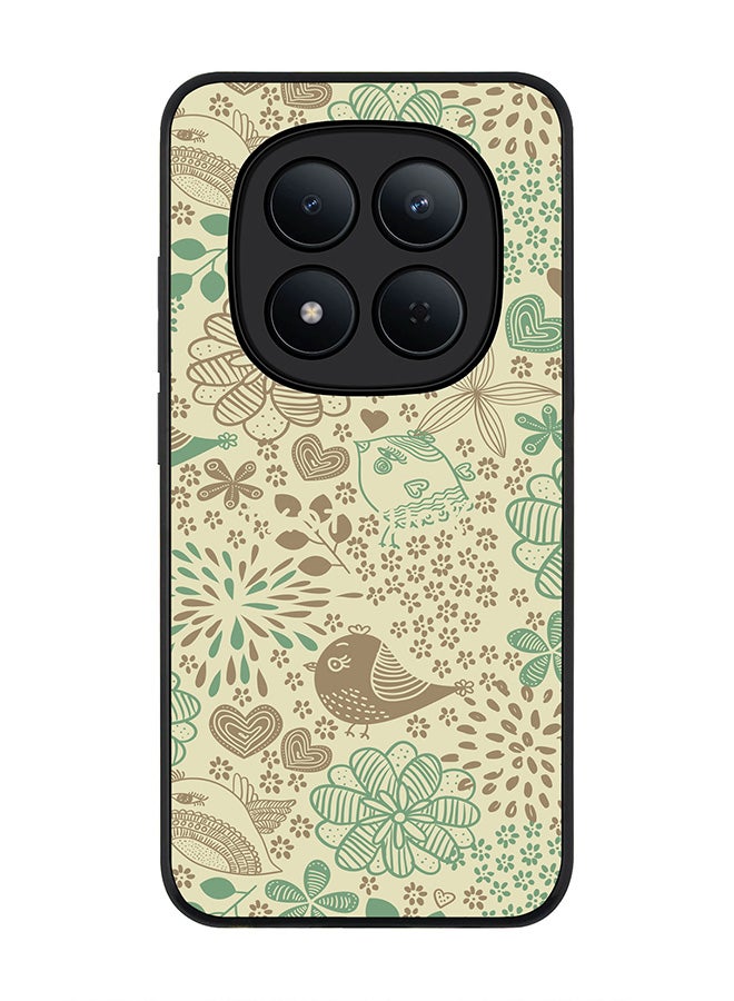 Stylizedd For Xiaomi Redmi Note 15 Pro 5G Case,Slim fit Camera Protection, Shockproof Thin Phone cover  - Cozy Garden - Image 1