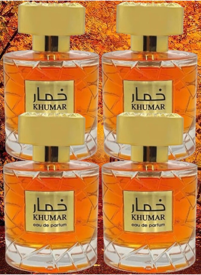 Wadi Al Khaleej 4 Pieces Khumar Wadi Al Khaleej EDP 100ML  - Image 1