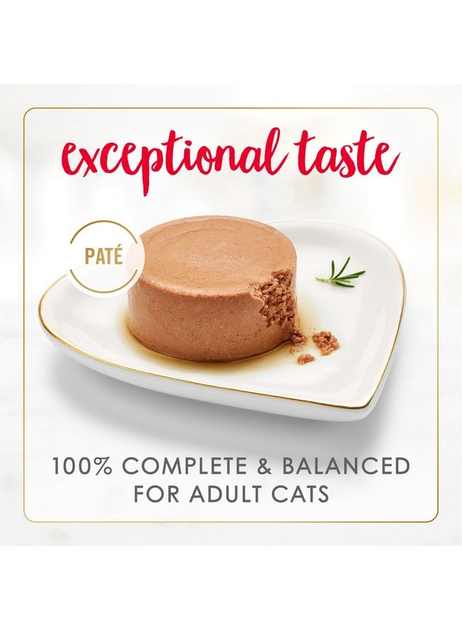 فانسي فيست طعام القطط الرطب الخالي من الحبوب من Purina Fancy Feast Tender Beef and Chicken Feast Classic - (عبوة من 24 علبة) 3 أونصة - Image 2