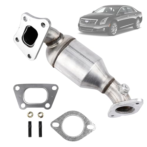 RAPIHIDAN FCE048 Front Left Catalytic Converter Compatible with Cadillac XTS Chevy Impala 2014-2019 3.6L Engine, Direct Fit Driver Side Manifold Catalytic Converter, Repalce OEM# 674-048 - Image 1