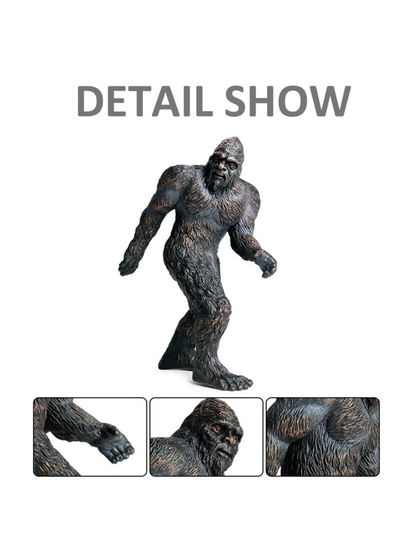 Captaintech Bigfoot Statue, Soild Animals Durable Table Decor, Indoor Desk Decoration Gift for Home and Office - Image 5