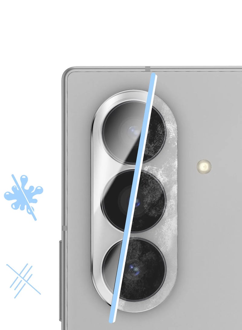 Wtech Samsung Galaxy Z Fold7 5G 2025 Premium Camera Lens Film Protector Shield (MLHICR) - Clear - Image 3