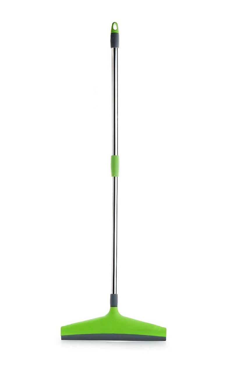 Sygnius Plastic Floor Squeegee Wiper with Handle Bathroom Squeegee Plastic Wiper 16 inch Blade - Image 5