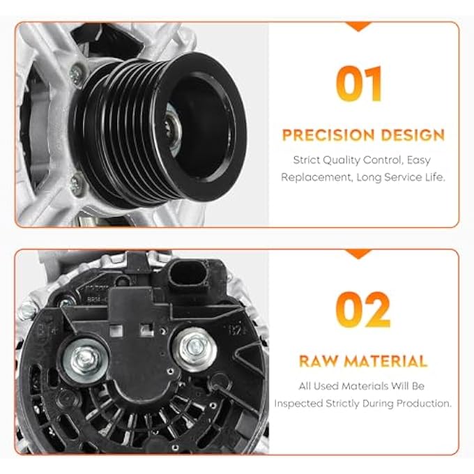 AEagle New Alternator for Mercedes Benz C300 2009 2010 2011 2012 3L, Glk350 2010-2012 3.5L - Image 4