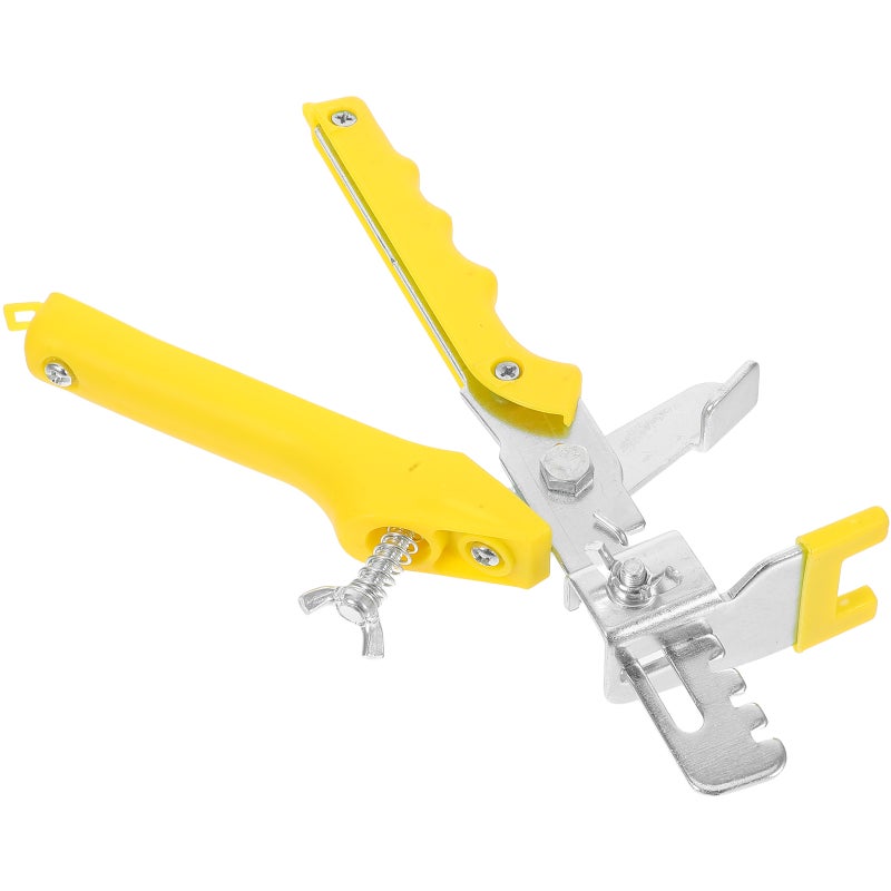 Tile Positioning Leveler Equalizer Tile Correction Levele Assist Household Room Tile Locator Pusher (Yellow) - Image 5