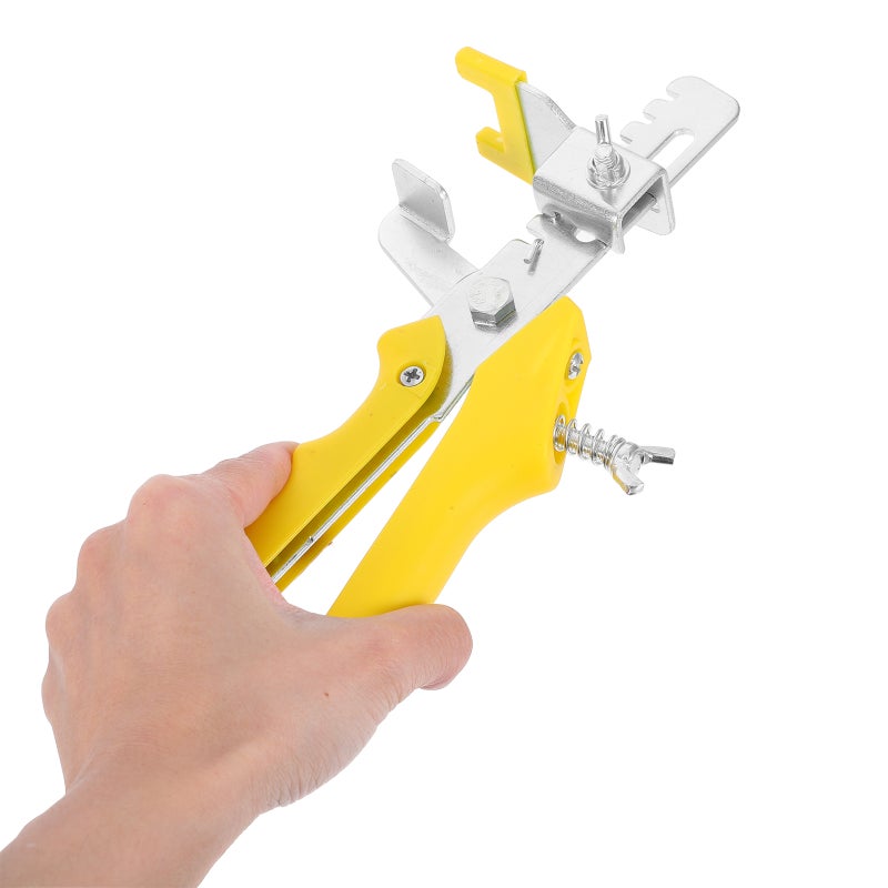Tile Positioning Leveler Equalizer Tile Correction Levele Assist Household Room Tile Locator Pusher (Yellow) - Image 4