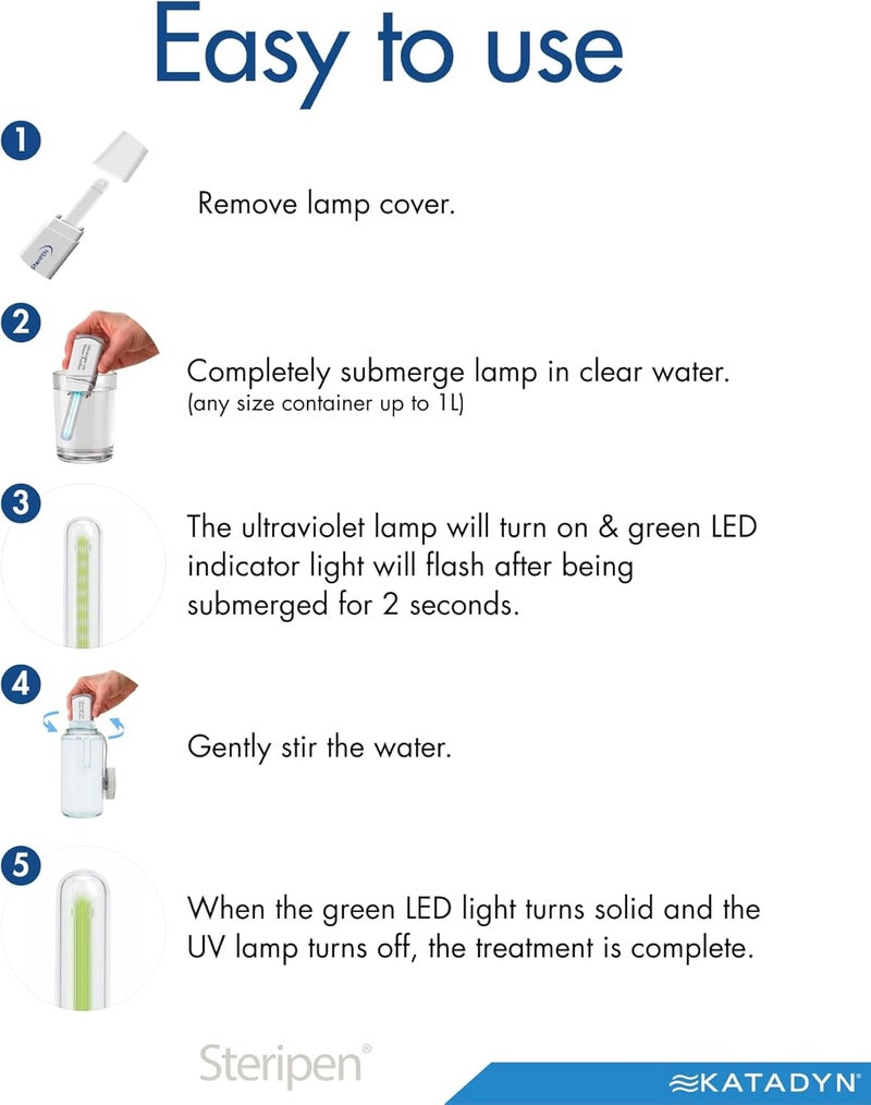 KATADYN SteriPEN Ultralight UV Water Purifier - Image 5