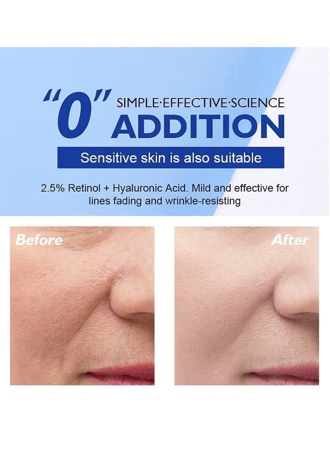 MOOYAM Retinol Face Cream, Ant-Aging Wrinkle Firming Cream, Retinol Firming and Hyaluronic Acid Revitalizing Cream 50g - Image 5