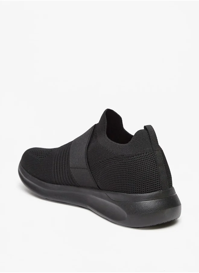 داش Women's Textured Slip-On Sports Shoes