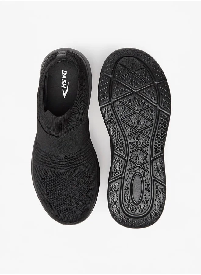 داش Women's Textured Slip-On Sports Shoes