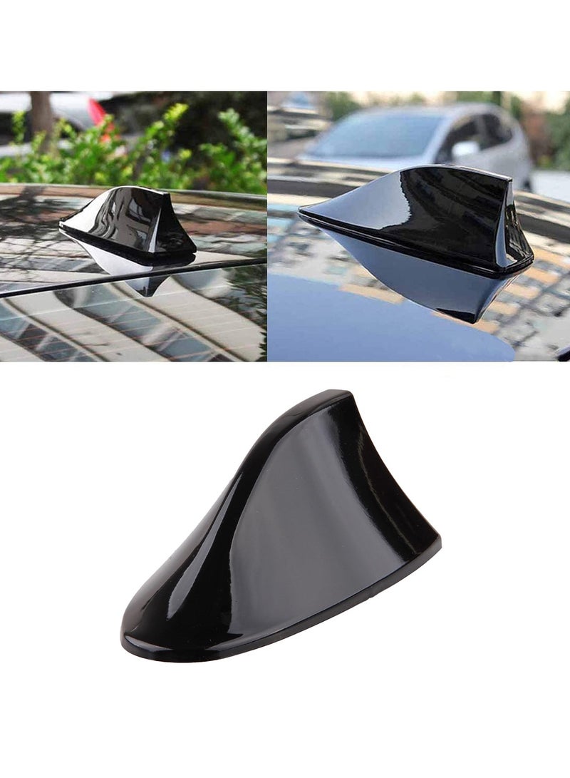 Car Roof Shark Fin Antenna – Stylish and Durable Design, Universal Fit, Easy Installation - Black - Image 4