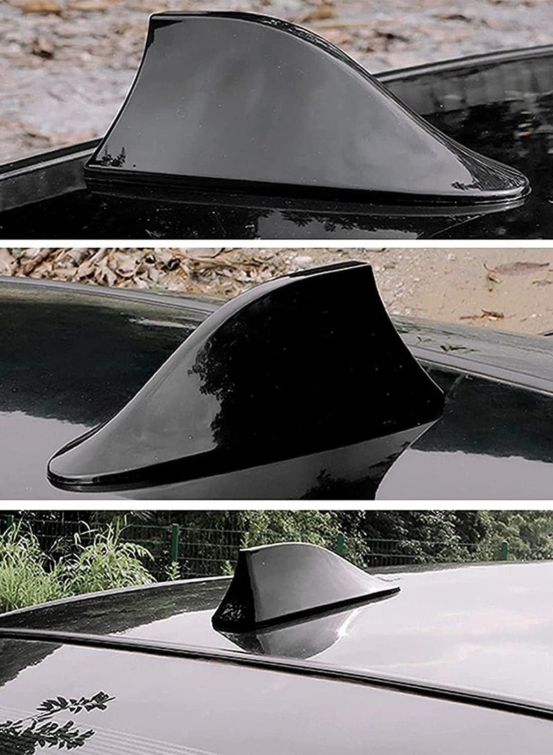 Car Roof Shark Fin Antenna – Stylish and Durable Design, Universal Fit, Easy Installation - Black - Image 5