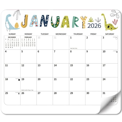 windrio 2026 Magnetic Calendar for Refrigerator 24 Month 13 x 11.4 Inch from January 2026 to December 2027, Fridge Wall Monthly Magnet Calendar Planner, Season and Holidays Decor for Home Easy Organizing - Image 1