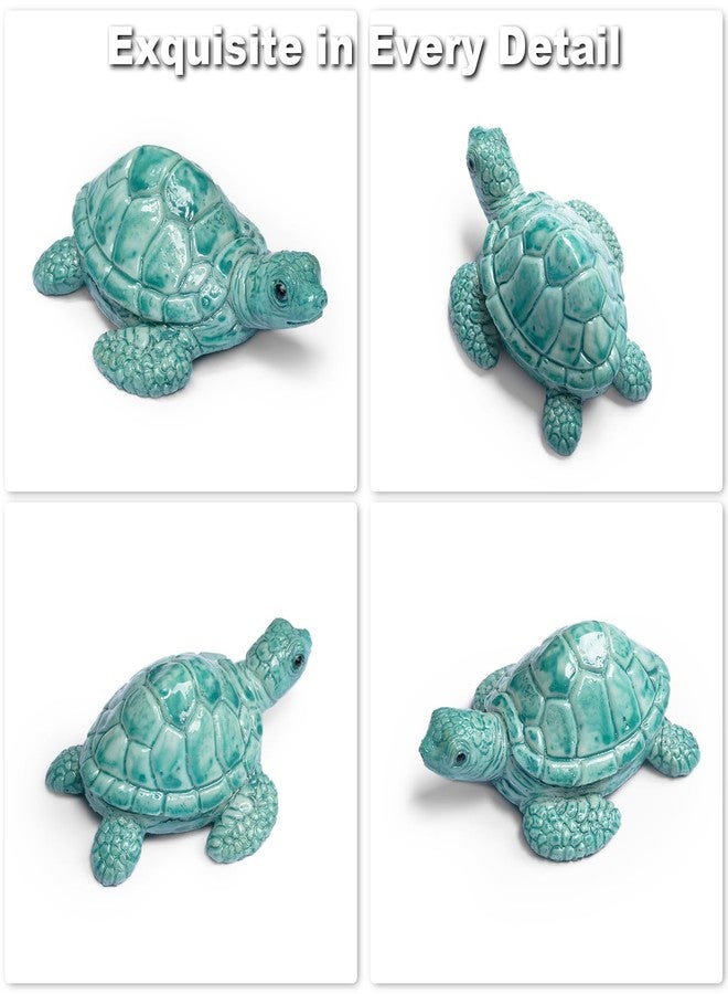 YLOVAN Turtle Toilet Bolt Covers Decorative Toilet Knob Covers for Bottom of Toilet, Toilet Screw Cover Caps Sea Turtle Toilet Bolt Caps Coastal Decor Home Beach House Decor Bathroom, Easy to Install 2pcs - Image 5