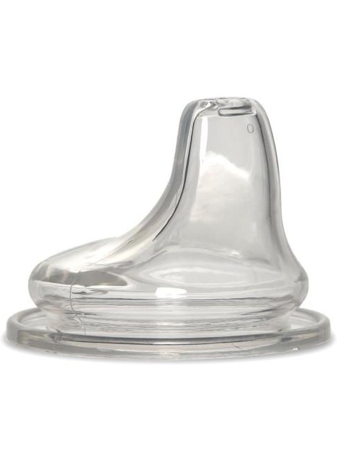 NUK NUK Replacement Silicone Spout, Clear 2 Pack  - Image 2