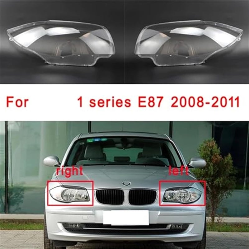 Yurefax Car Headlight Cover for 1 Series E87 (2004-2011) - Image 4