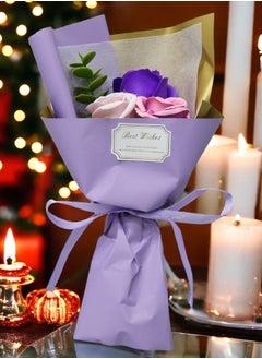 BABAZAM Soap Rose Flower Scented Bouquet for Wedding Anniversary Birthday Mothers Day and Any Special Occasions Multicolor  - Image 5