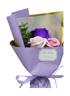 BABAZAM Soap Rose Flower Scented Bouquet for Wedding Anniversary Birthday Mothers Day and Any Special Occasions Multicolor  - Image 3