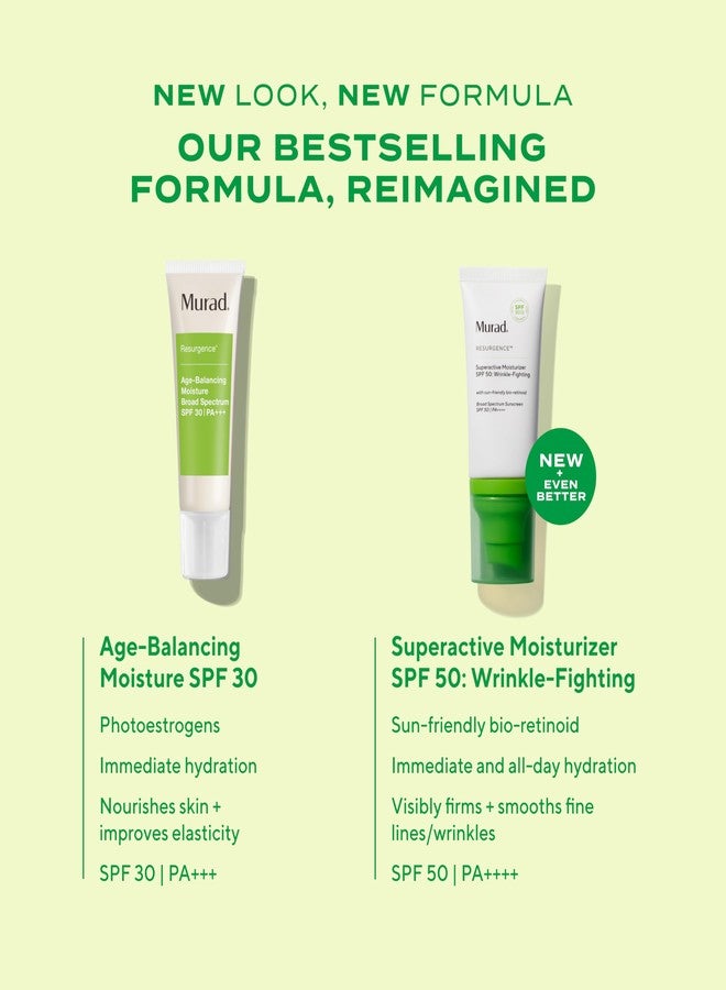 Murad Superactive Wrinkle-Fighting Moisturizer SPF 50 - Bio-Retinoid Ultra Sheer Facial Sunscreen Gently Targets Fine Lines and Wrinkles With Aging Protection From UVB/UVA - 1.7Fl Oz - Image 5