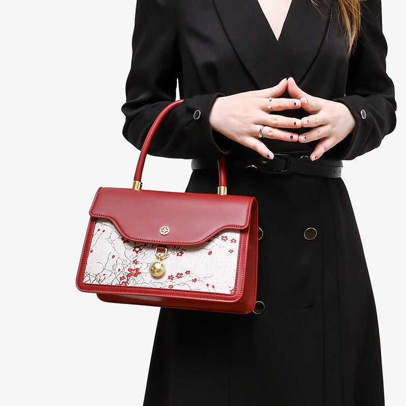 New Chinese Embroidered Small Square Bag Women'S Bag Middle-Aged Mother Cheongsam Handbag Bride Wedding Bag - Image 4