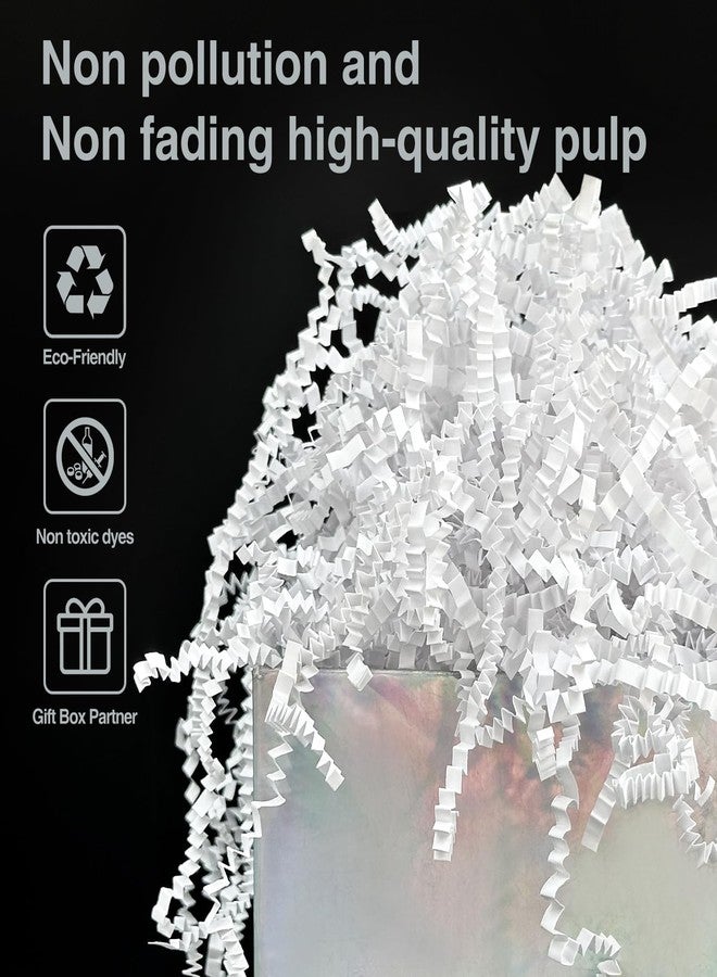 Corlcol 5LB Crinkle Cut Paper Shred Filler for Gift Basket (White, 5 LB - Image 3
