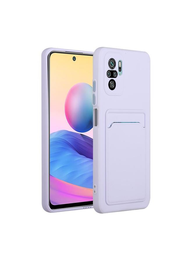 The Bros Case For Xiaomi Redmi Note 10 Pro Card Slot Design Shockproof TPU Protective Case