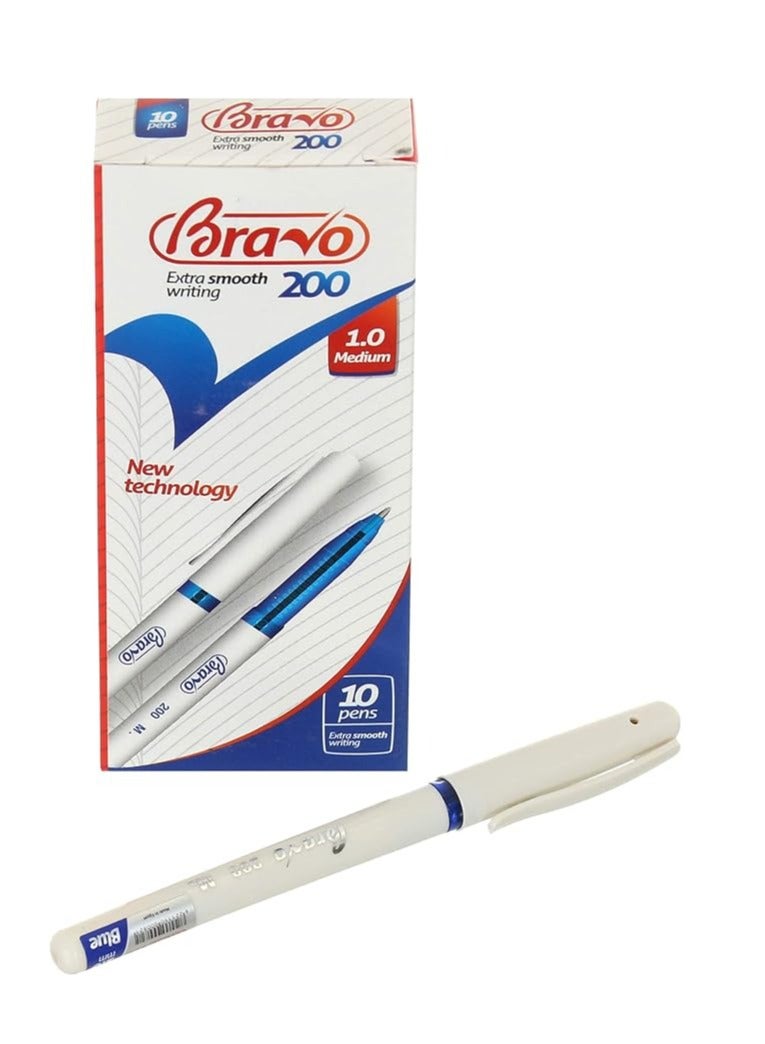 Bravo قلم حبر Bravo 200-10 - أزرق - Image 1