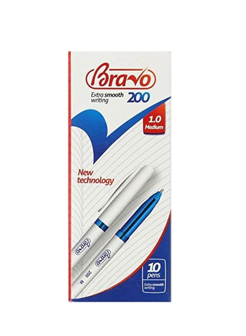 Bravo قلم حبر Bravo 200-10 - أزرق - Image 2