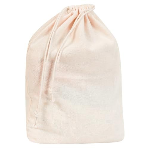 COMFORT WEAVE Cotton Mesh Vegetable Box For Fridge - Pack of 6 Eco-Friendly Drawstring Storage Bags, Vegetable Storage Bags For Refrigerator, Reusable,Off-White - Image 4
