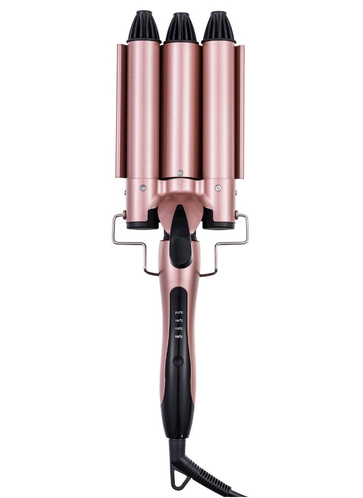 DOSCHER - Hair Curler 3 Barrel Curling Iron Curler Crimper Curling Tongs Ceramic Hair Wavers Curling Wands Curler Styling Tools - Image 1