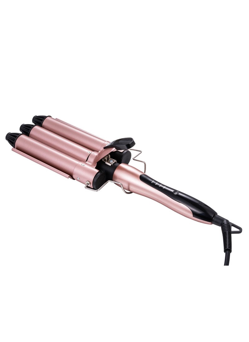 DOSCHER - Hair Curler 3 Barrel Curling Iron Curler Crimper Curling Tongs Ceramic Hair Wavers Curling Wands Curler Styling Tools - Image 1