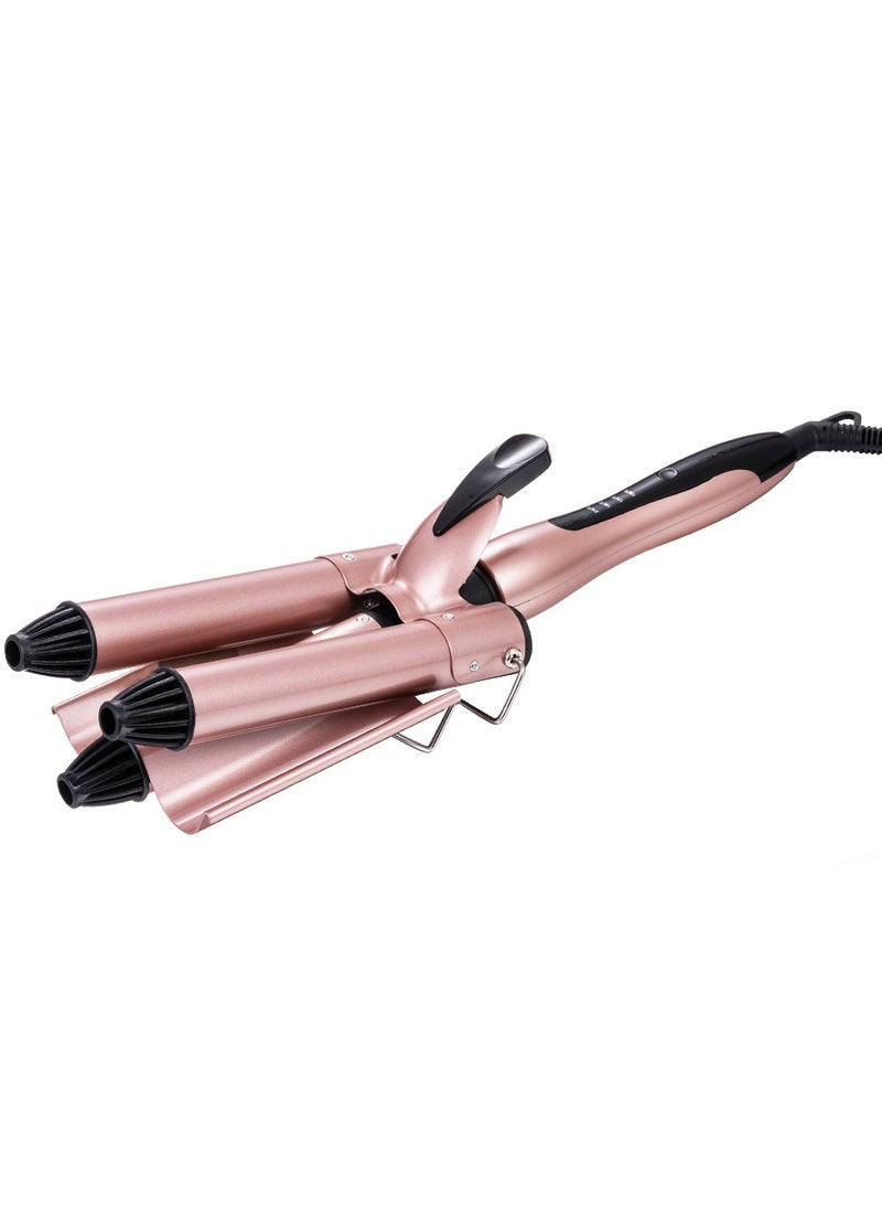 DOSCHER - Hair Curler 3 Barrel Curling Iron Curler Crimper Curling Tongs Ceramic Hair Wavers Curling Wands Curler Styling Tools - Image 1