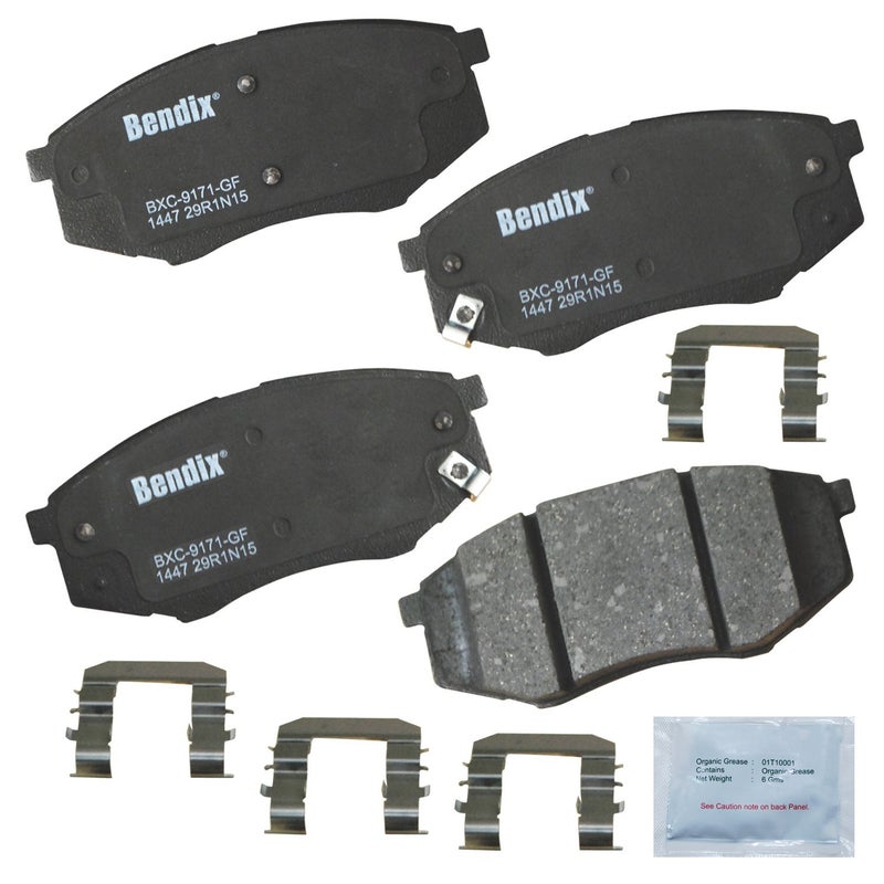 Bendix Priority1 CFC1447 Ceramic Front Brake Pads for Hyundai Tucson 2012-2010, Kia Sportage 2011 - Image 3
