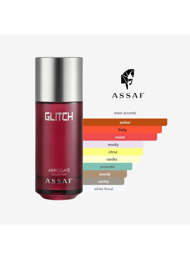 ASSAF GLITCH Eau De Parfum - Arrogate Collection - Long Lasting Fragrance for Men & Women - 150ml - Image 4