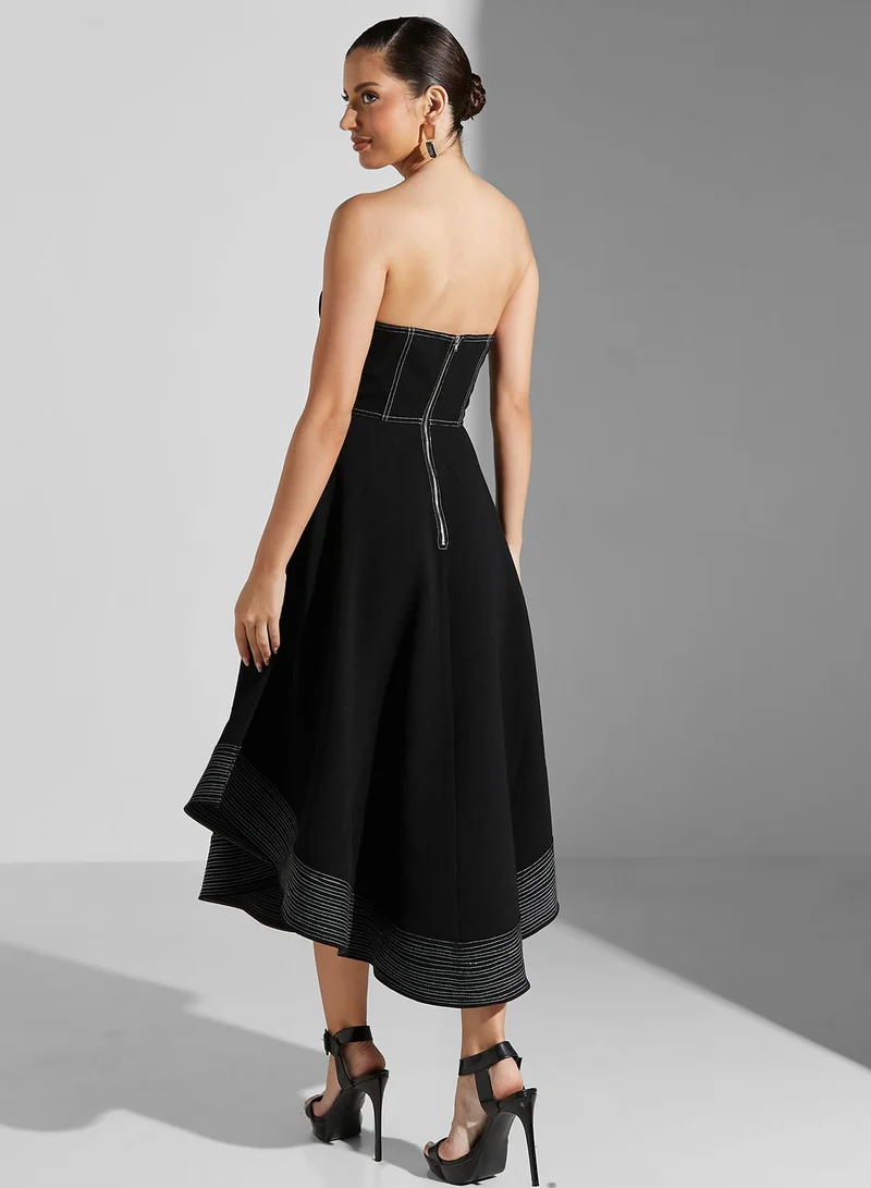 Cmeo collective Bardot Tiered Dress