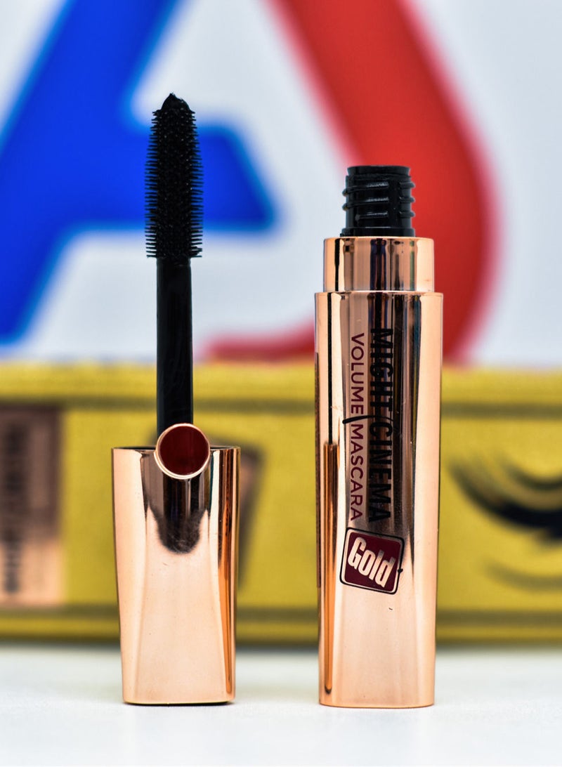 Might Cinema Gold Volume Mascara - Black - Image 1