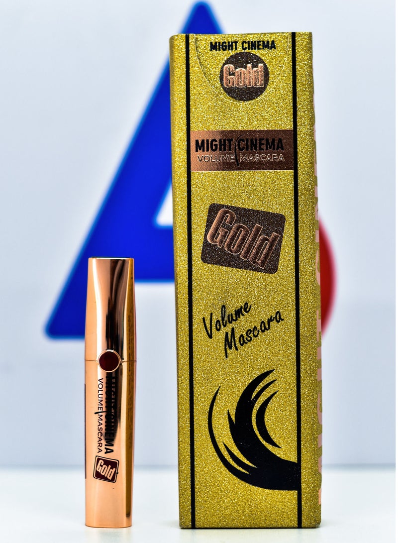 Might Cinema Gold Volume Mascara - Black - Image 5