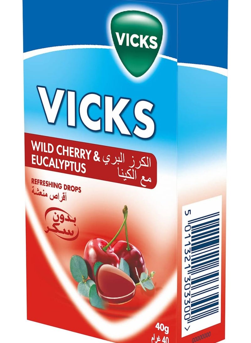 فكس اقراص ومنعشة بنكهة الكرز البري مع الكينا - Image 2