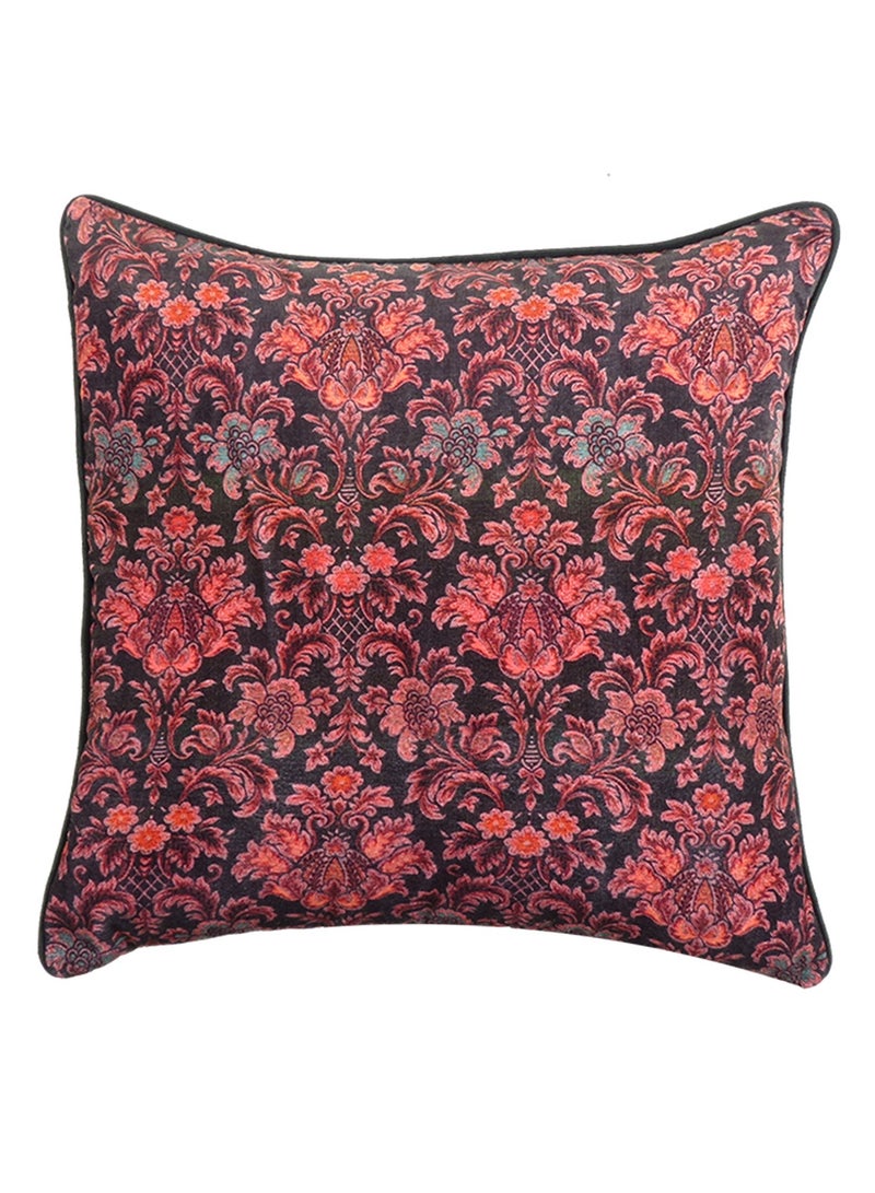 ريارا غطاء وسادة مخملي مطبوع واقٍ للأريكة وغرفة النوم وديكور المنزل، مجموعة من قطعتين (16 × 16 بوصة)  - Image 2