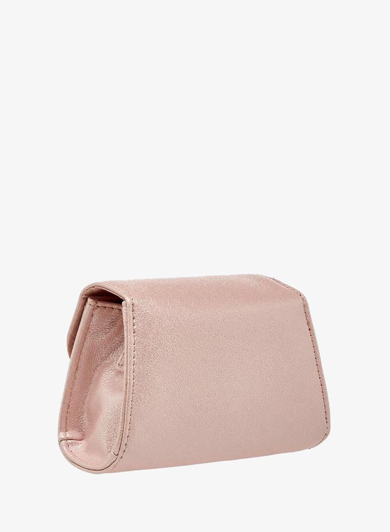 Celeste Bow Embellished Crossbody Bag with Chain Strap - Image 4