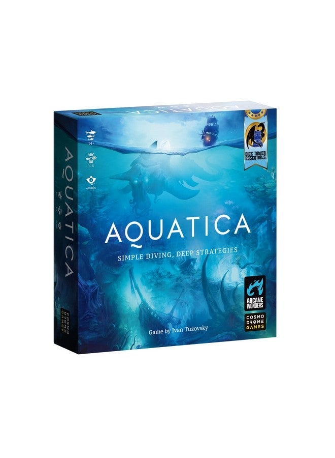 Arcane Wonders Aquatica | Board Game | Strategy Game For Teens And Adults | Family Game Night | Entertainment | Ages 14+ | 1-4 Players | 60 Minutes Playtime - Image 1