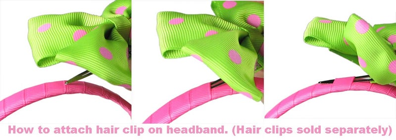 Q-YO Craft Plastic Headbands - No Teeth, DIY Hair Accessories (30pc 3/8" (12mm)) - Image 3